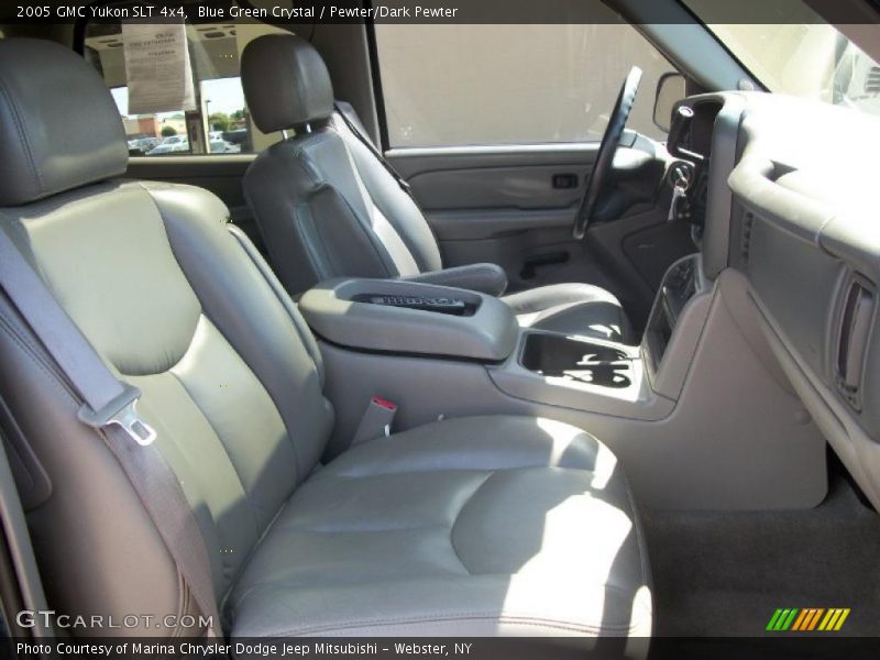 Blue Green Crystal / Pewter/Dark Pewter 2005 GMC Yukon SLT 4x4