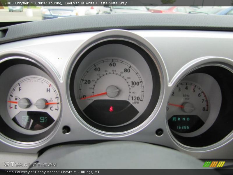 Cool Vanilla White / Pastel Slate Gray 2008 Chrysler PT Cruiser Touring