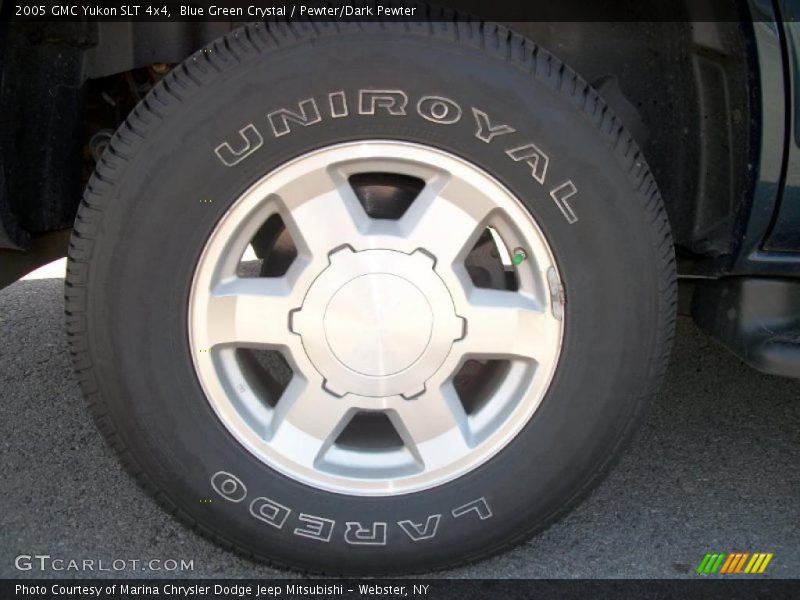 Blue Green Crystal / Pewter/Dark Pewter 2005 GMC Yukon SLT 4x4