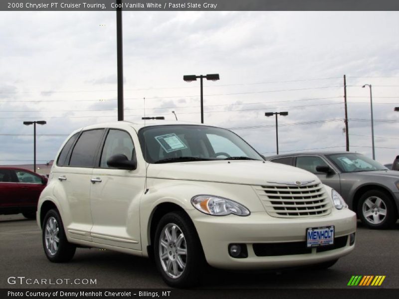 Cool Vanilla White / Pastel Slate Gray 2008 Chrysler PT Cruiser Touring