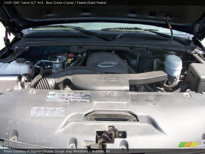 Blue Green Crystal / Pewter/Dark Pewter 2005 GMC Yukon SLT 4x4