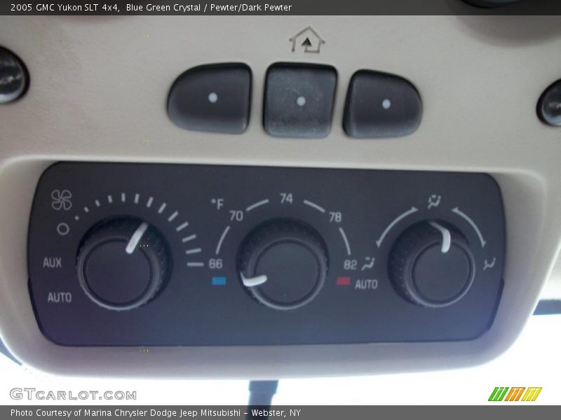 Blue Green Crystal / Pewter/Dark Pewter 2005 GMC Yukon SLT 4x4
