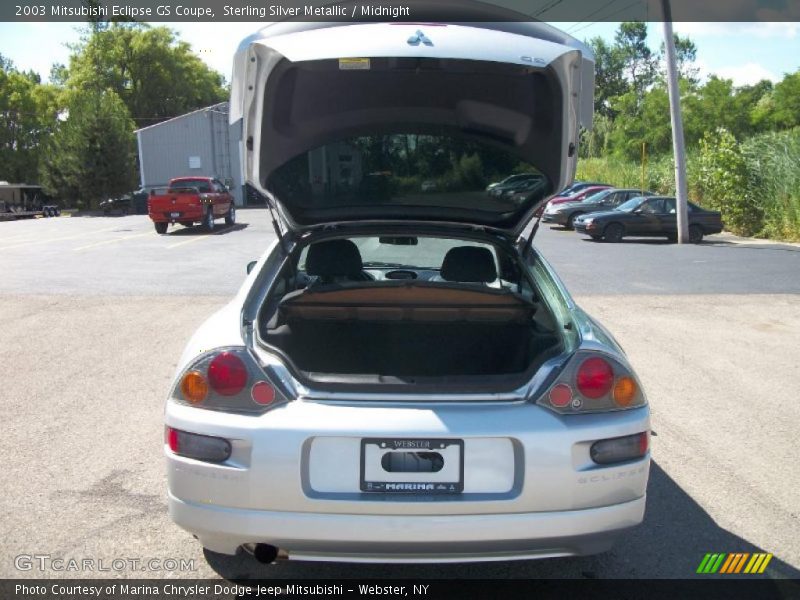 Sterling Silver Metallic / Midnight 2003 Mitsubishi Eclipse GS Coupe