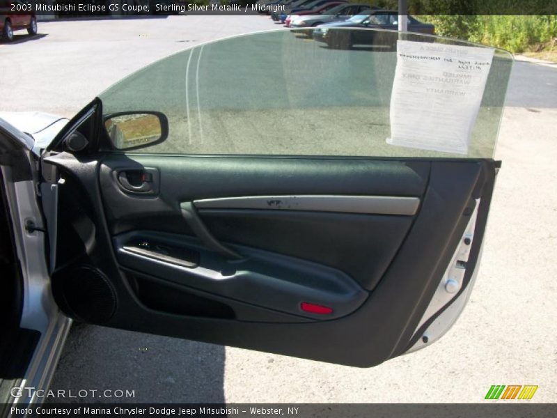 Sterling Silver Metallic / Midnight 2003 Mitsubishi Eclipse GS Coupe