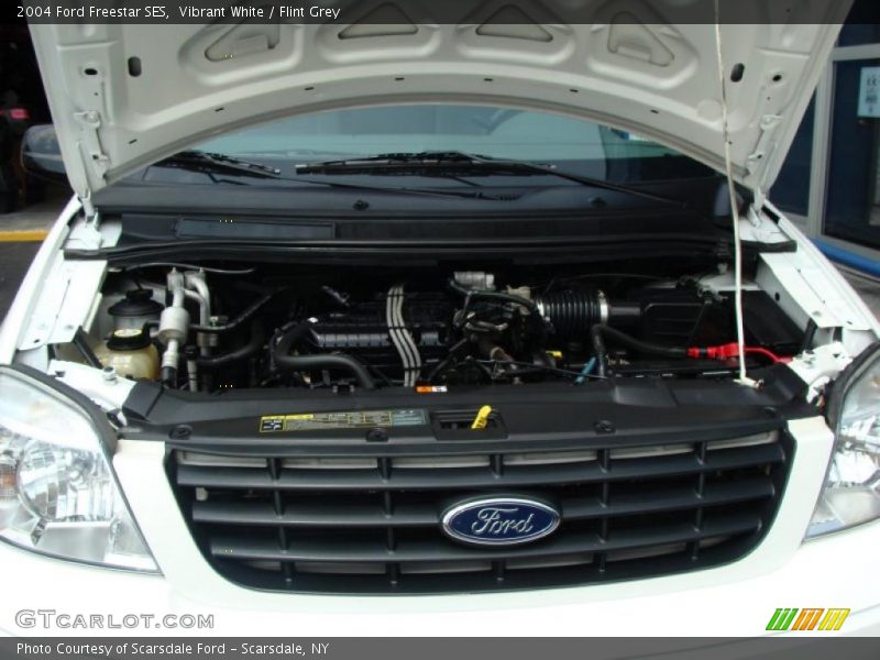 Vibrant White / Flint Grey 2004 Ford Freestar SES