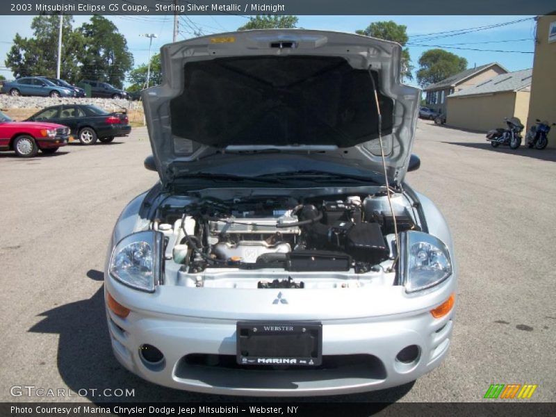 Sterling Silver Metallic / Midnight 2003 Mitsubishi Eclipse GS Coupe