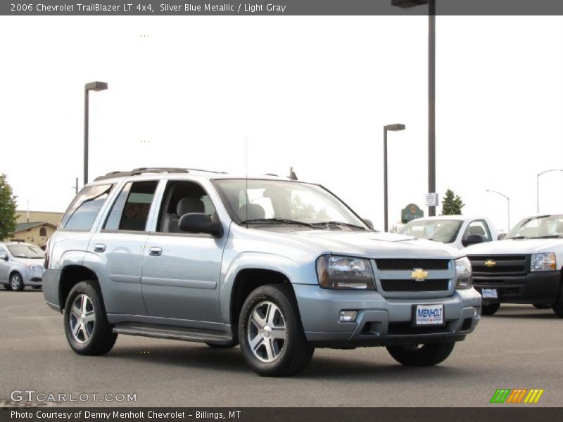 Silver Blue Metallic / Light Gray 2006 Chevrolet TrailBlazer LT 4x4