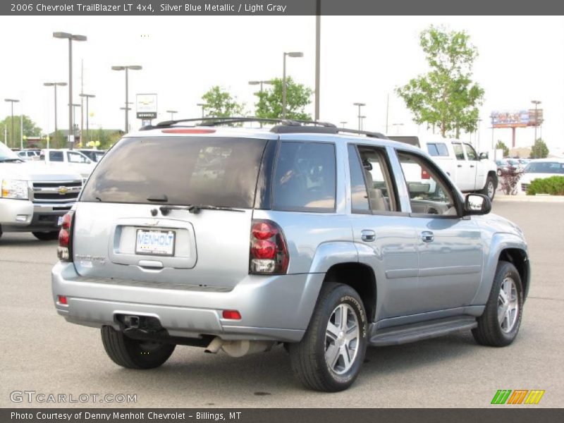 Silver Blue Metallic / Light Gray 2006 Chevrolet TrailBlazer LT 4x4