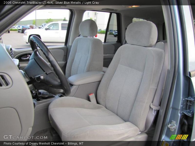 Silver Blue Metallic / Light Gray 2006 Chevrolet TrailBlazer LT 4x4