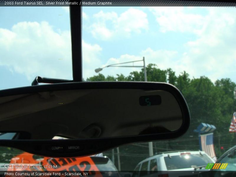Silver Frost Metallic / Medium Graphite 2003 Ford Taurus SES