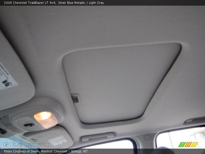 Silver Blue Metallic / Light Gray 2006 Chevrolet TrailBlazer LT 4x4