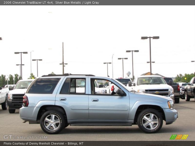 Silver Blue Metallic / Light Gray 2006 Chevrolet TrailBlazer LT 4x4