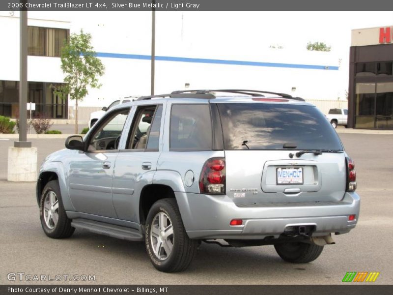 Silver Blue Metallic / Light Gray 2006 Chevrolet TrailBlazer LT 4x4