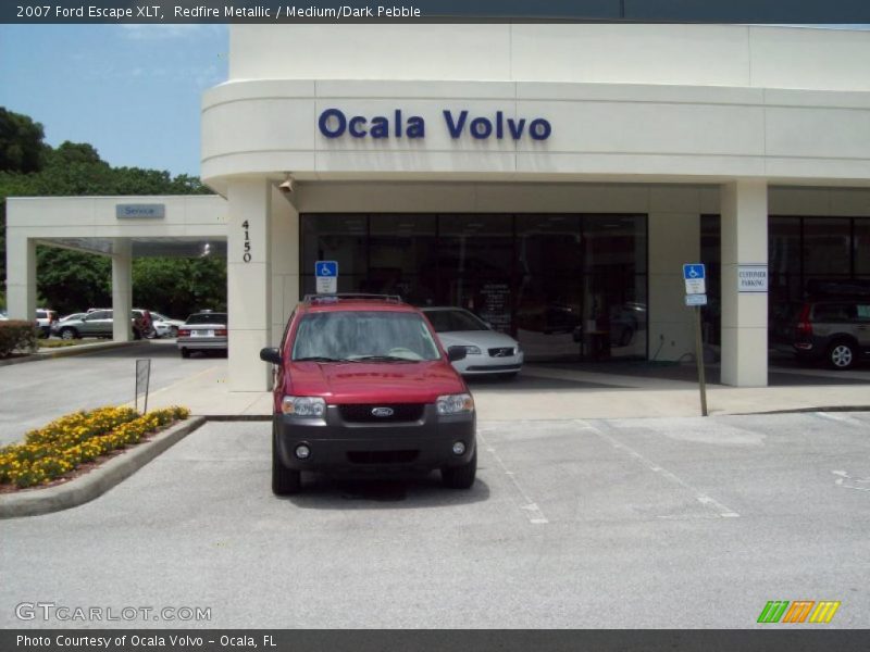 Redfire Metallic / Medium/Dark Pebble 2007 Ford Escape XLT