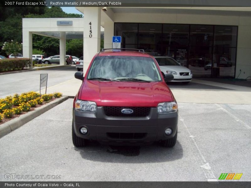 Redfire Metallic / Medium/Dark Pebble 2007 Ford Escape XLT