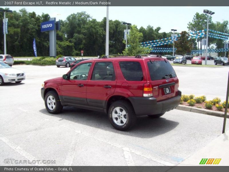 Redfire Metallic / Medium/Dark Pebble 2007 Ford Escape XLT