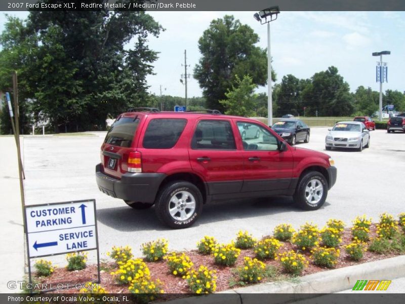 Redfire Metallic / Medium/Dark Pebble 2007 Ford Escape XLT