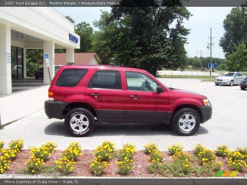 Redfire Metallic / Medium/Dark Pebble 2007 Ford Escape XLT