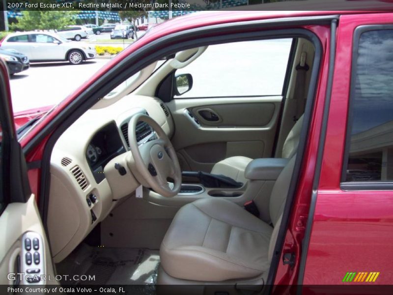 Redfire Metallic / Medium/Dark Pebble 2007 Ford Escape XLT