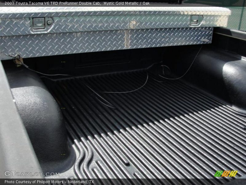 Mystic Gold Metallic / Oak 2003 Toyota Tacoma V6 TRD PreRunner Double Cab
