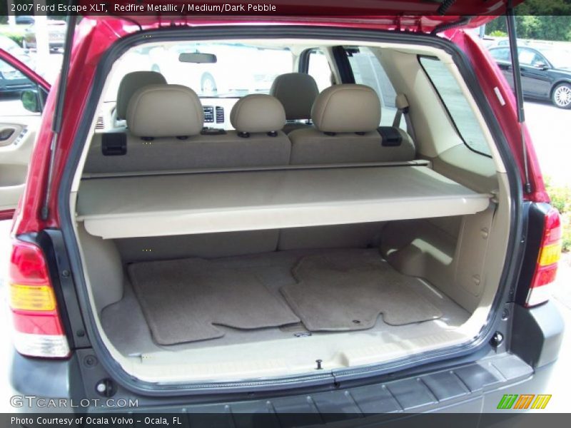 Redfire Metallic / Medium/Dark Pebble 2007 Ford Escape XLT