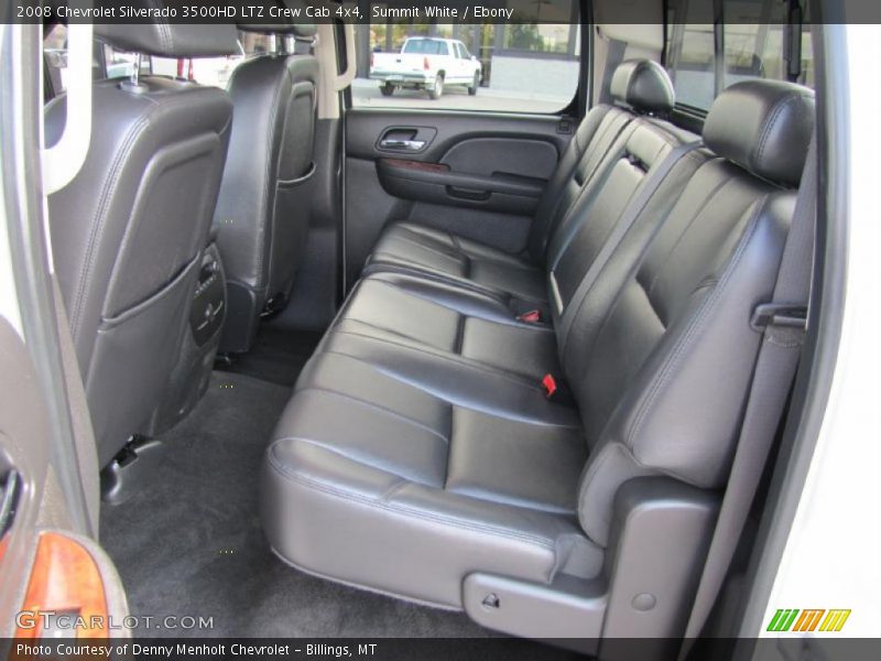 Summit White / Ebony 2008 Chevrolet Silverado 3500HD LTZ Crew Cab 4x4