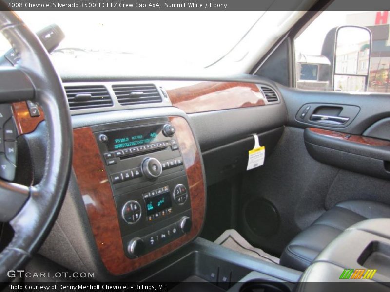 Summit White / Ebony 2008 Chevrolet Silverado 3500HD LTZ Crew Cab 4x4