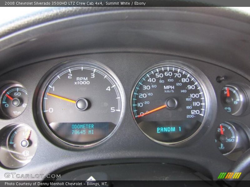 Summit White / Ebony 2008 Chevrolet Silverado 3500HD LTZ Crew Cab 4x4