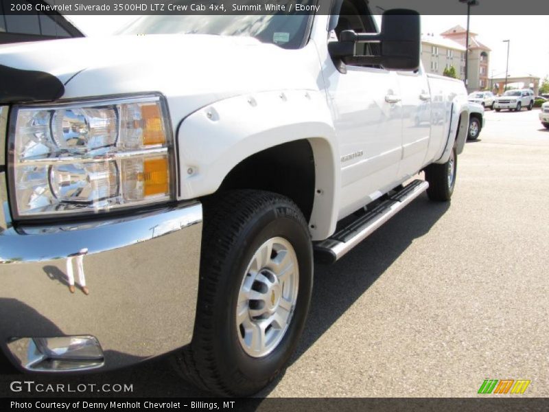 Summit White / Ebony 2008 Chevrolet Silverado 3500HD LTZ Crew Cab 4x4