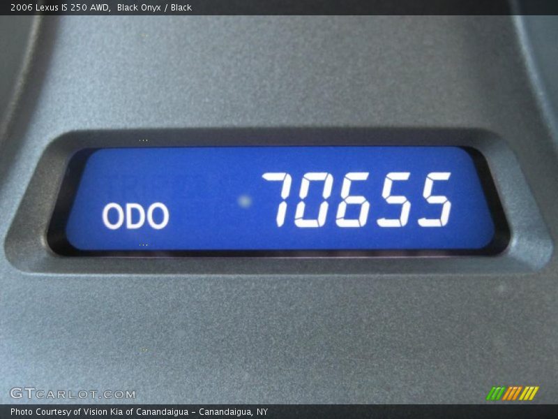 Black Onyx / Black 2006 Lexus IS 250 AWD