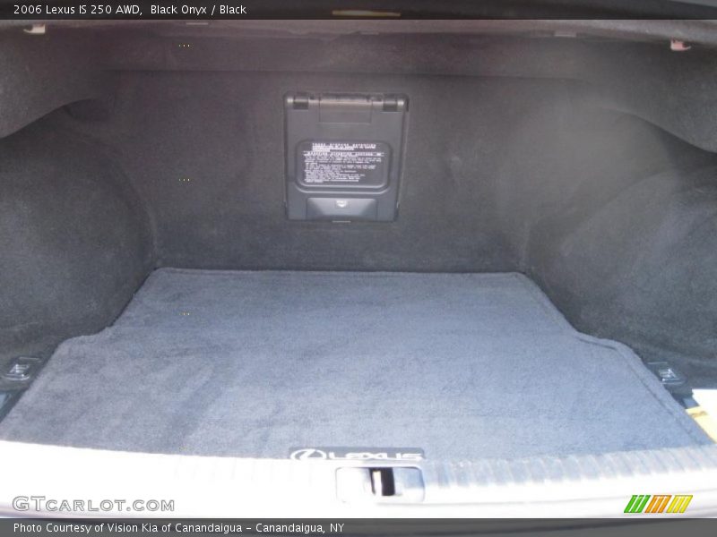 Black Onyx / Black 2006 Lexus IS 250 AWD