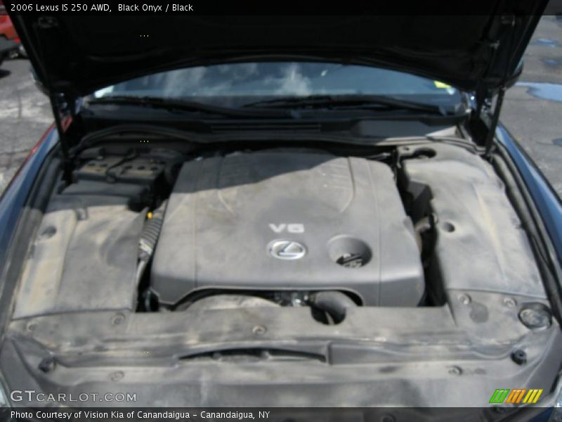 Black Onyx / Black 2006 Lexus IS 250 AWD