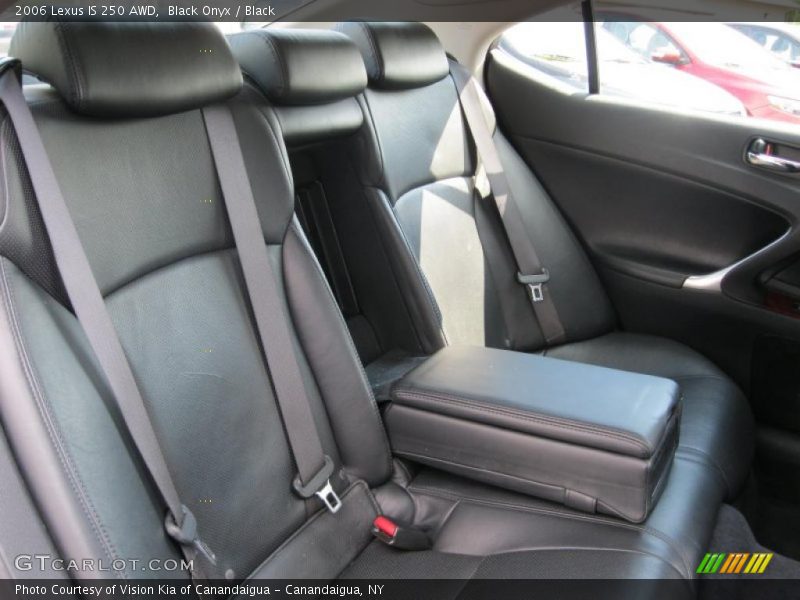 Black Onyx / Black 2006 Lexus IS 250 AWD