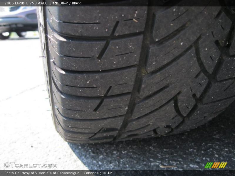 Black Onyx / Black 2006 Lexus IS 250 AWD