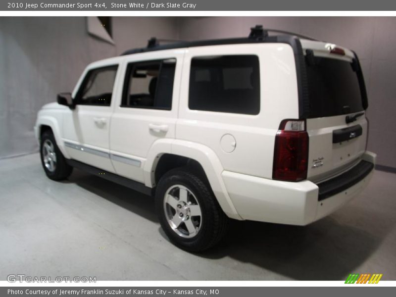 Stone White / Dark Slate Gray 2010 Jeep Commander Sport 4x4