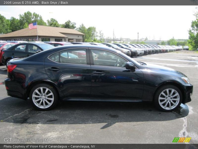 Black Onyx / Black 2006 Lexus IS 250 AWD