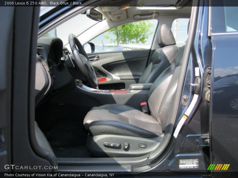 Black Onyx / Black 2006 Lexus IS 250 AWD
