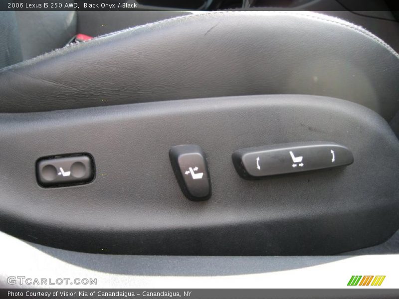 Black Onyx / Black 2006 Lexus IS 250 AWD