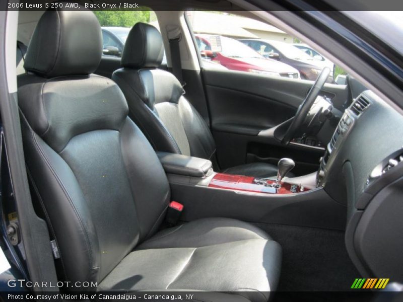 Black Onyx / Black 2006 Lexus IS 250 AWD