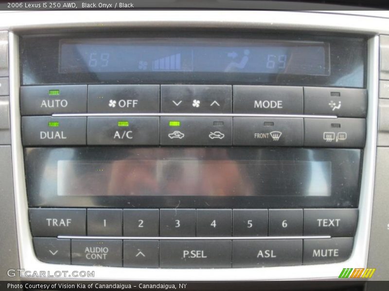 Black Onyx / Black 2006 Lexus IS 250 AWD