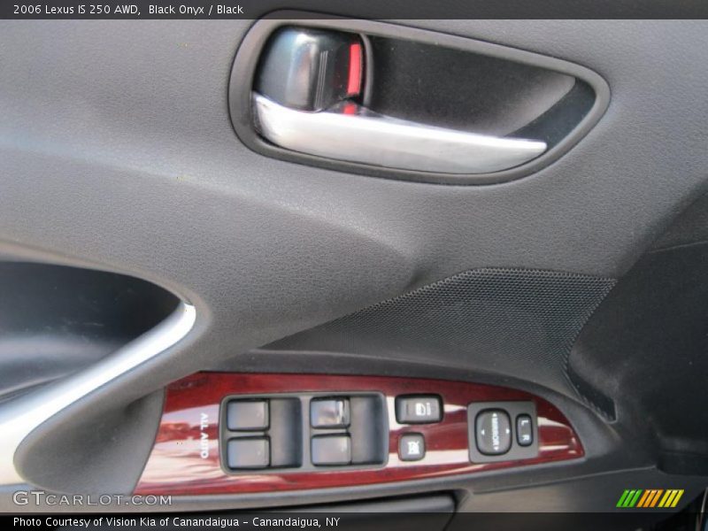 Black Onyx / Black 2006 Lexus IS 250 AWD
