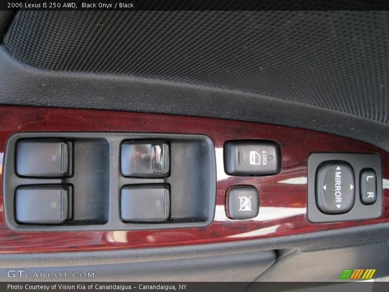 Black Onyx / Black 2006 Lexus IS 250 AWD