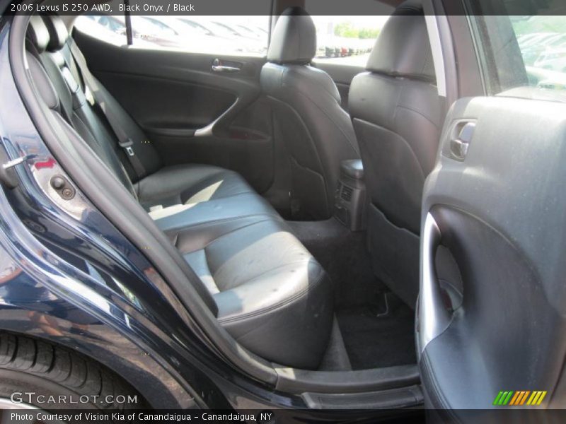 Black Onyx / Black 2006 Lexus IS 250 AWD