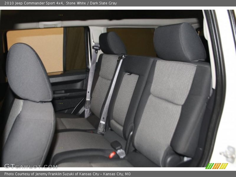 Stone White / Dark Slate Gray 2010 Jeep Commander Sport 4x4