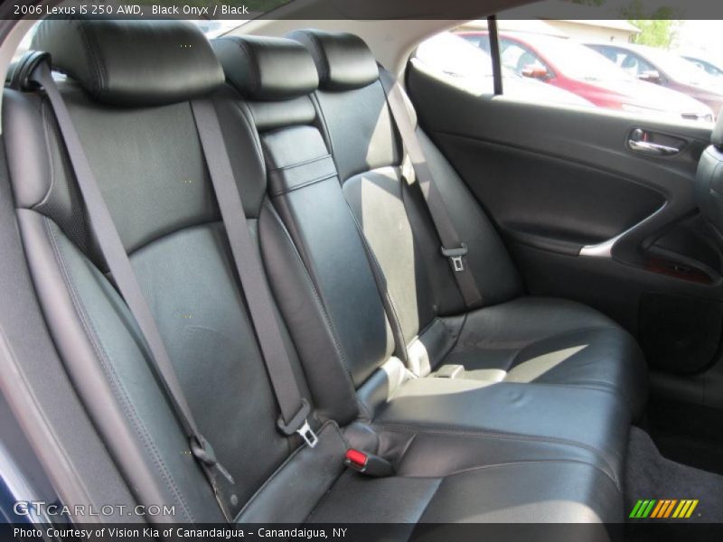 Black Onyx / Black 2006 Lexus IS 250 AWD