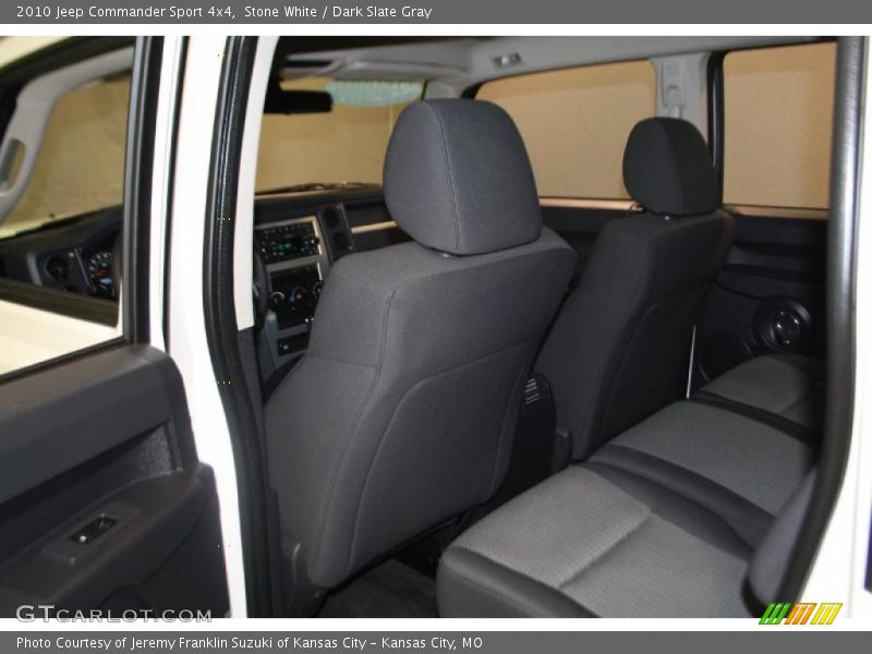 Stone White / Dark Slate Gray 2010 Jeep Commander Sport 4x4