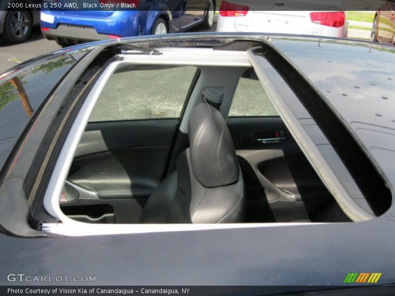 Black Onyx / Black 2006 Lexus IS 250 AWD
