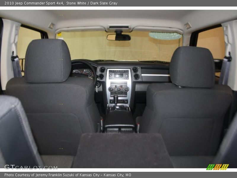 Stone White / Dark Slate Gray 2010 Jeep Commander Sport 4x4