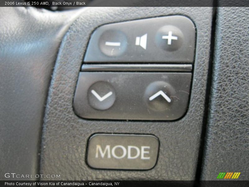 Black Onyx / Black 2006 Lexus IS 250 AWD