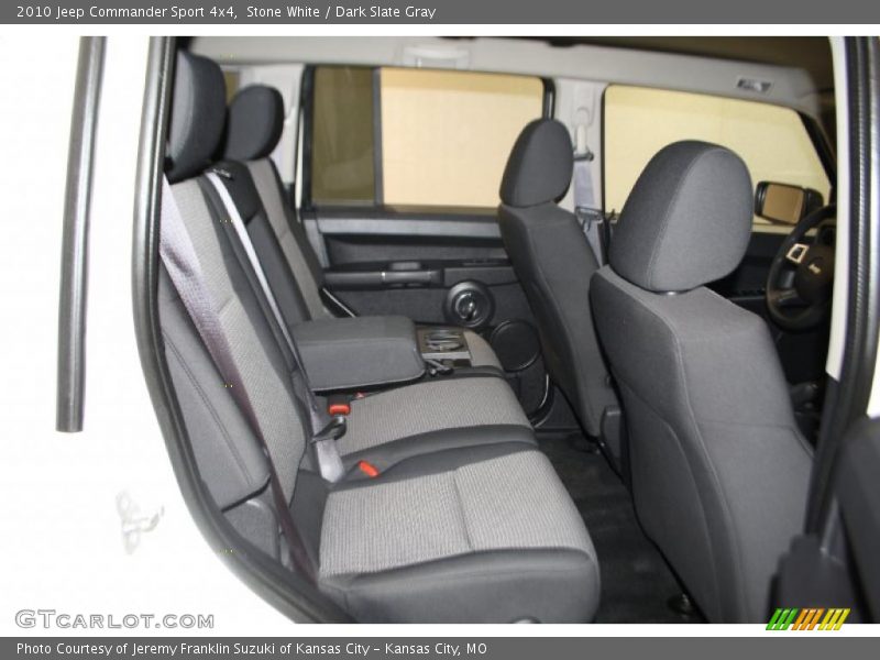 Stone White / Dark Slate Gray 2010 Jeep Commander Sport 4x4
